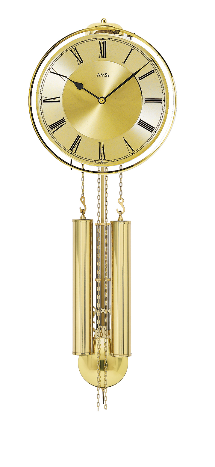 AMS 356 brass wallclock with strike